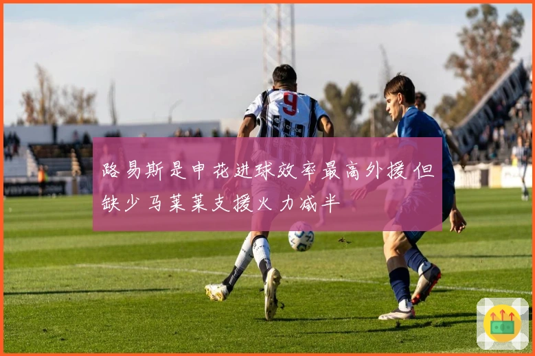 路易斯是申花进球效率最高外援 但缺少马莱莱支援火力减半